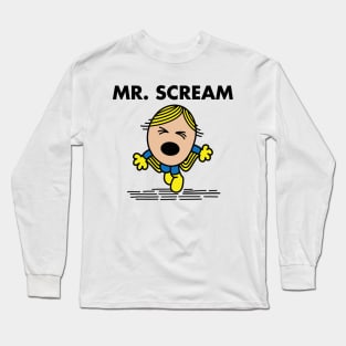 Mr. Scream Long Sleeve T-Shirt